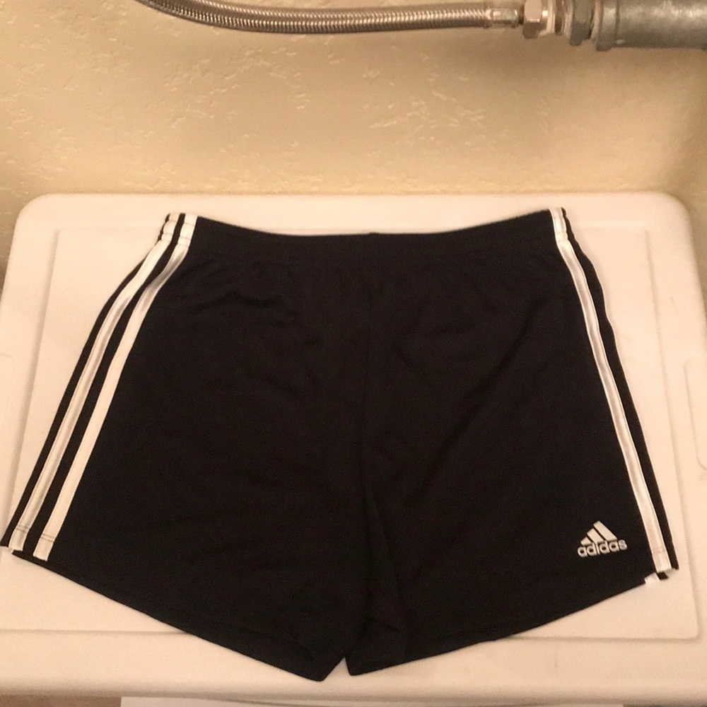 Adidas 3 stripe shorts